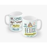 Caneca Bmb - Feliz Aniversário Bmb Bmb