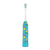 Escova Dental Elétrica Multilaser Health Dinossauro Branco E Azul