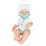 Boneco Bebezinho Real- 5681 Estilo Reborn Roma