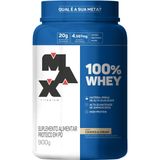 100% Whey (900g) Max Titanium Cookies And Cream