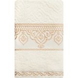 Toalha Banhão Cavhome Barroca 100% Algodão Jacquard 75x150 Pérola
