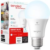 Lâmpada Inteligente Sengled, Lâmpada Alexa Dimmable, Lâmpadas Inteligentes Que Trabalham Com Alexa & Google Assistant, Lâmpadas Wifi A19 Daylight (50