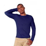 Camisa De Proteção Uv Polie Azul Marinho