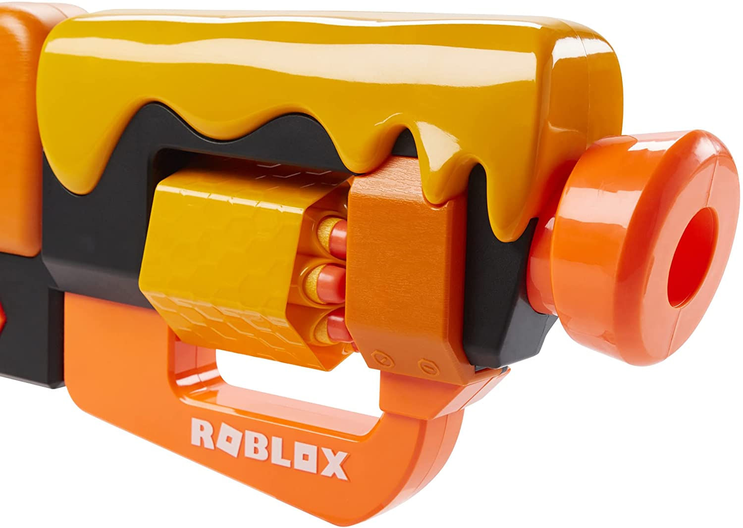 Nerf Roblox Adopt Me!: Abelhas! Lever Action Dart Blaster, Tambor