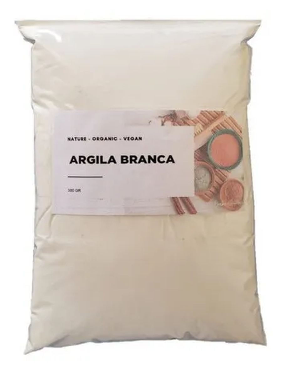 Argila 100% Pura Em Pó 500gr Skin Care 100% Natural