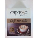 Càpsulas Capresso Compatível Nespresso Café Com Leite Gourmet Cx 10 Unids.