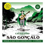 Encordoamento Cavaquinho Aço C/ Bolinha São Gonçalo