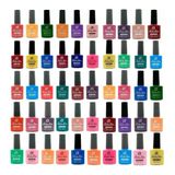 Kit 5 Esmaltes Em Gel 10ml Lirio / Bella Rosa Unhas Uv Led