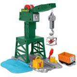 Thomas &amp, Friends Cranky The Crane Playset Para Crianças Pré-escolares Com 3 Anos Ou Mais