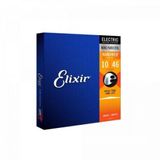 Encordoamento Para Guitarra 010 Light Nanoweb Elixir