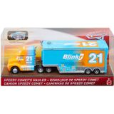 Carros Disney Pixar Blinkr #21 Speedy Comet's Hauler