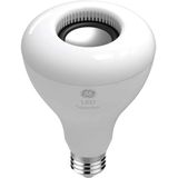 Lâmpada Led+ Alto-falante, Lâmpadas Bluetooth Com Alto-falante, Br30, Substituição De 65 Watts, Branco Macio, Lâmpada De Alto-falante Bluetooth, 1-pa