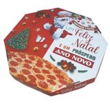 Caixa De Pizza 35cm Off Set Especial Natal 50un