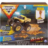 Monster Jam, Earth Shaker Monster Dirt Starter Set, Com 8oz De Monster Dirt E Oficial 1:64 Scale Die-cast Truck