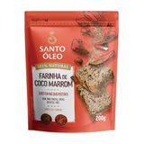 Farinha De Coco Marrom - 200g - Santo Óleo