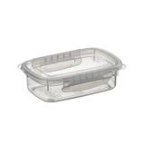 Pote Raso 270 Ml Tampa C/ Trava Lateral 9,6x14x4 Cm Livre De Bpa Vai No Freezer E Microondas, Nitronplast 231 - 100145