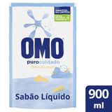 Sabão Líquido Refil Omo Puro Cuidado 900ml