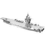 Quebra-cabeças 3d Para Adultos Modelo De Metal Kits-uss Enterprise Cvn-65, Diy 3d Metal Puzzle Aircraft Carrier Toy For Adults, Great Gifts Idea, 130