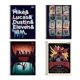 Caderno 10x1 Capa Dura 2021 Stranger Things 160fls.