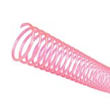 Espirais P/ Encadernação De Espiral Colorido 20mm 120f Rosa