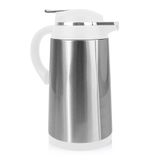 Garrafa Térmica Aço Inox Camélia Branca 1 L Termopro Glass