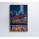 Quadro Xunquim 80x120 Cm Vidro Impresso