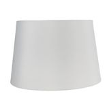 Cúpula Tambor 30x20cm Para Abajures - Tecido Branco