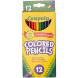 Lápis Colorido Crayola 68-4012, 12-count, Pacote De 2, Cores Variadas
