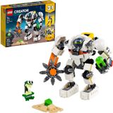 Lego Creator 3in1 Space Mining Mech 31115 Building Kit Com Um Brinquedo Mech, Brinquedo Robô E Figura Alienígena, Faz O Melhor Brinquedo Para Criança