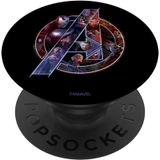 Marvel Avengers Infinity War Neon Hero Symbol Fill Popsockets Popgrip: Retoque Trocado Por Telefones &amp, Tablets