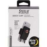 Nite Ize Steelie Squeeze Clamp, Suporte De Telefone Magnético Para Dash/vent/para-brisa, Compatível Com Magsafe Iphone 12 Pro Max/mini/galaxy/edge/go