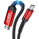 Cabo Usb C Para Hdmi 10ft/3m, Jsaux (4k@60hz) Type-c Para Hdmi Cord Compatível Com Macbook Pro 2018 Air, Samsung Galaxy S21 S20 Ultra Note 20 10 S10