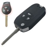 Chave Canivete Nissan Versa March Altima Tida Frontier 3 Bot