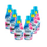 Kit com 6 Amaciantes Concentrado Downy Brisa de Verão - 500ml