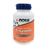 L Lisina Dupla Força 1000mg Now Foods 100tab