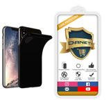 Capa Capinha Ultra Fina Tpu Transparente Iphone X Xs 5.8 - Preta