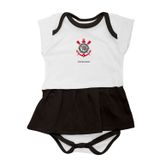 Vestido Body Times De Futebol Bebês Torcida Baby