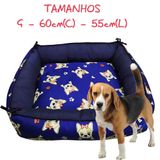 Cama Para Cachorro Grande Impermeável Com Zíper