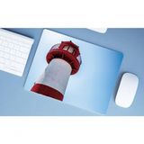 Mouse Pad Emborrachado Grande Faról Vermelho