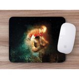 Mouse Pad Emborrachado Skate Skatista Cidade Noite