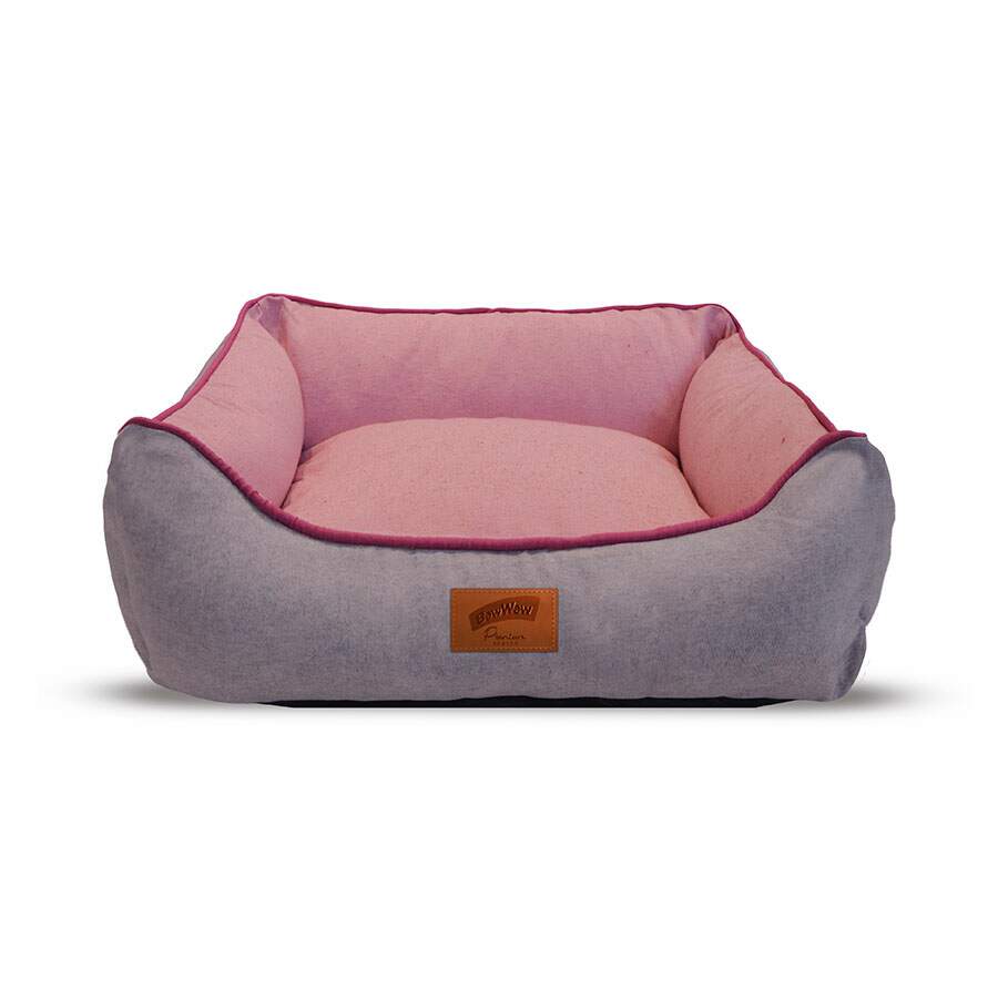 Cama Baw Waw Sonequinha Rosa Para Cães E Gatos - Tamanho M