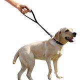 Chmete Heavy Duty Dog Leash Com Confortável Alça Acolchoado Reflexiva Coleiras De Cão Para Cães Médios Grandes Até 80 Lbs (25" Short Dog Leash)