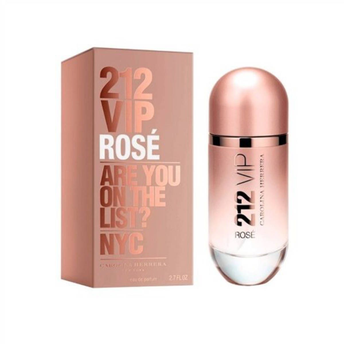 Perfume 212 Vip Rosé Carolina Herrera Eau De Parfum Feminino 80ml