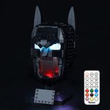 Kit De Iluminação Led Briksmax Para Batman Cowl Compatível Com Lego 76182 Blocos De Construção Modelo-não Incluem O Conjunto Lego