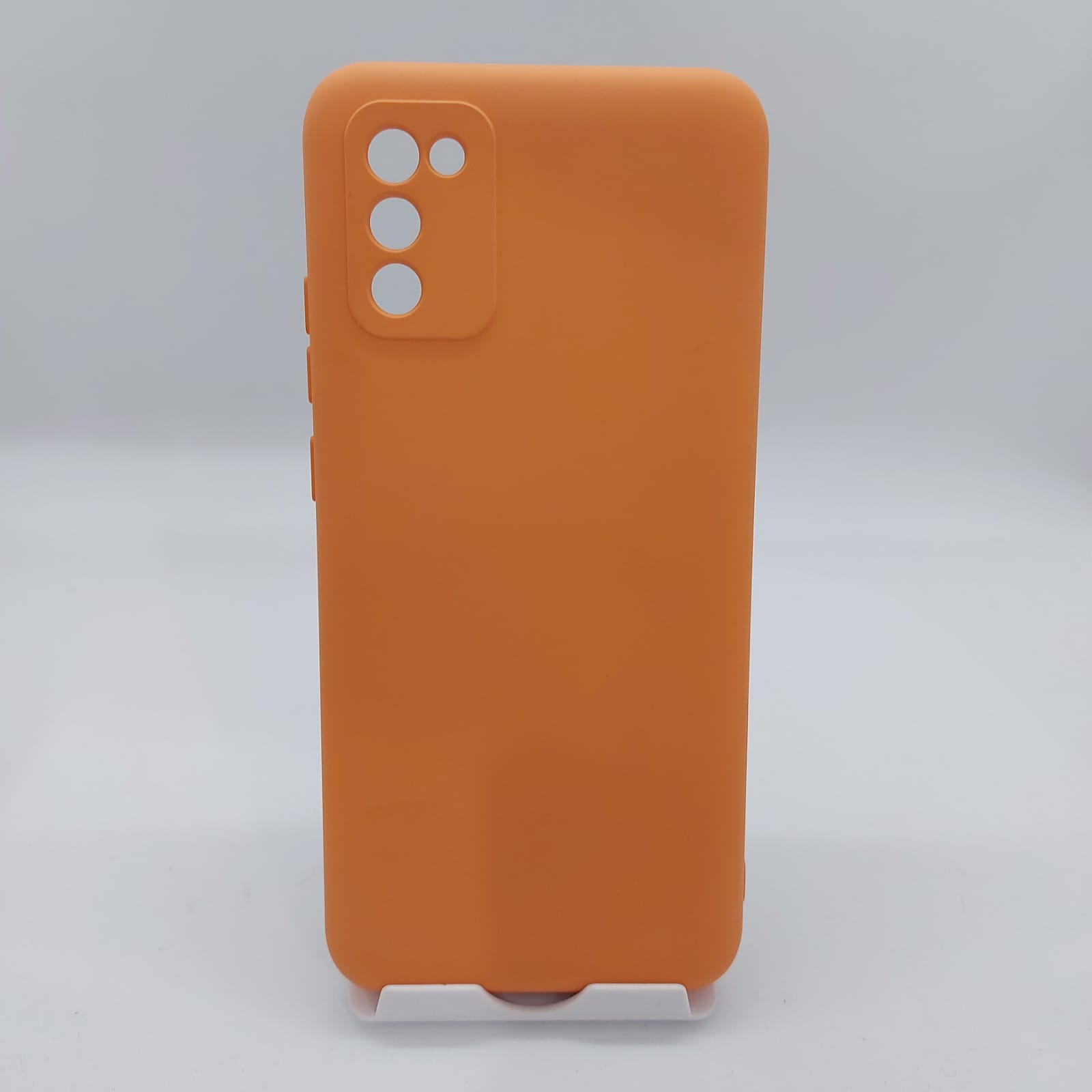 Capa De Silicone Com Interior Aveludado -  Samsung A02s (alta Qualidade!)