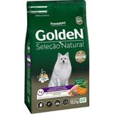 Ração Golden Seleção Natural Cães Adultos Raças Pequenas Abóbora E Alecrim 10,1kg