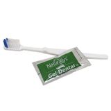 Kit dental Escova e creme dental 4g - 500 unidades