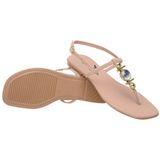 Sandália Rasteira Aberta Chinelo Cores Primavera Verão Feminina Mod 2080