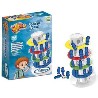 Jogo Pinguim Neve no Alvo Multikids - BR1477 - Azul