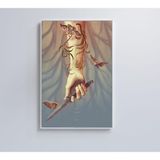 Quadro The Last Of Us 80x120 Cm Tecido Canvas